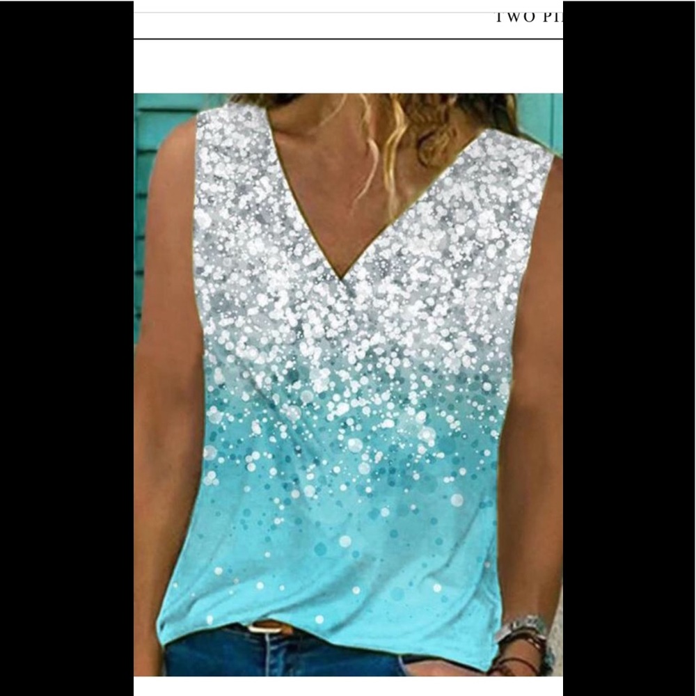Elaria tank top! Great with jeans!